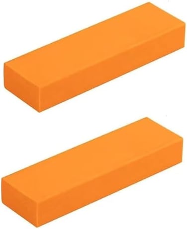2PCS Rust Cleaning Eraser Easy Limescale Eraser Stainless Steel Decontamination Artifact Eraser,Cleaning Eraser Cleaning Eraser for Surfaces in Kitchen and Bathroom