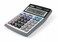 12 Digit Desktop Calculator with Large LCD Display and Dual Power &ndash; Black