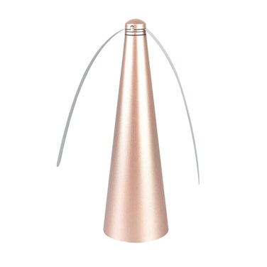 Outdoor Multi-Function Fan Leaf Fly Repeller Automatic Fly Trap Mosquito Repellent Fan - Gold