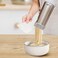 Electric Pasta Maker, Automatic Portable Handheld Noodle Maker Machine, Household Multi-functional Rechargeable Pasta Noodle Ramen Maker Machine with 4 Pasta Shapes for Kitchen