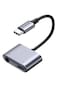 UGREEN USB-C To 3.5mm Audio Adapter With PD, Silver