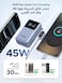UGREEN Nexode Pro Power Bank 10,000mAh 45W(Xiaomi 55W Max), Compact Portable Charger, Built-in USB-C Cable, PD Super Fast Charging Battery Pack with Digital Display for Galaxy S25-22,iPhone 17-12,iPad