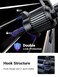UGREEN Car Phone Holder Car Mount, [360&deg; Rotation for Air Vent], [One-button Release], Strong Metal Hook Mobile Holder, Fit for iPhone 17/16/15/14, Samsung S25/24/23, 4.7-7.2" Smartphone Accessories