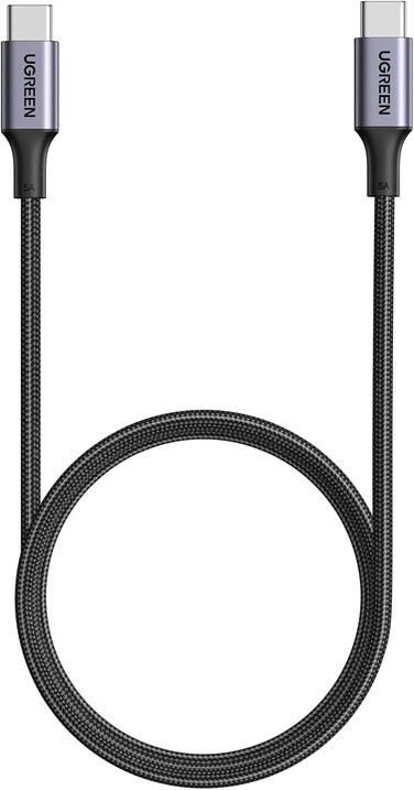 UGREEN USB C Cable 0.5M, Braided 100W Power Delivery PD Super Fast Charge Cable USB C to Type C for iPhone 15/16 pro max, iPad mini 7, MacBook Pro, iPad, Samsung S25Ultra/S24/23, Huawei P70