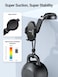 UGREEN Car Phone Holder, Waterfall-Shaped Suction Cup Car Phone Mount - Black