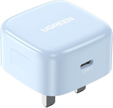 UGREEN iPhone 16 Pro Max Charger Type C PD 20W Fast Adapter USB C Plug Block Charger Head Type-C Power Universal Travel Adapter USB-C for iPhone 16/15/14/13/12, Galaxy S25U/S24U, Pixel, iPad Pro etc