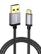 UGREEN Micro USB Cable 2M, 18W Fast Quick Charger Cable, QC 3.0 Micro USB 2.0 Android Charging Cord Nylon Braided, Compatible for PS4 XBOX Samsung S7 S6, Note6 LG Nexus Nokia-Black