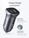 UGreen Car Charger 2-Port 1A 1C 30W Pd Fast Car Charger - Gray