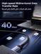 UGREEN 240W USB C Cable Gen3 40Gbps USB 4.0, 8K/4K 60Hz Video Output Fast Charging Type C Data Cable Compatible with iPhone17/16/15, Xiaomi, Galaxy S25/S24 Ultra, MacBook Pro, NVMe SSD, Switch,1M