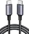 UGREEN 60W USB Type C Cable Nylon Braided USB C to USB C 2.0 Cable (C to C) Compatible For iPhone 16 15 Pro Max iPad Pro Air mini 6 MacBook Pro Air Galaxy S24 S23 Ultra Z Fold Xiaomi Honor OnePlus 1M