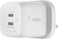 Belkin 45W Dual USB Type C Wall Charger, Fast Charging Power Delivery 3.0 with GaN Technology, USB C Charger for iPhone 16, 15, iPad Pro 12.9, 11, MacBook, Samsung Galaxy S24, Pixel And More