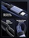 UGREEN 240W USB C Cable Gen2 10Gbps USB 3.2, 4K 60Hz Video Output Fast Charging Data Cable Compatible with iPhone17/16/15, XiaoMi, Galaxy S25/S24/S23 Ultra, MacBook Pro, NVMe SSD, Switch, 1M(3.3FT)