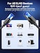 UGREEN Cat 8 Ethernet Cable 5M, 40Gbps High-Speed RJ45 Internet Cable, Braided Double Shielded Ethernet Wire, for office/home/gaming, Compatible with Gaming Switch, PS4, PS5, PC, Router, TV, Xbox