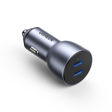 UGreen Car Charger 2-Port 2C 50W Pd Fast Car Charger - Gray