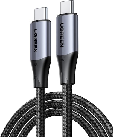 UGREEN USB C Cable 240W 1M,3.2 Gen 2 10Gbps 4K Video Type C to Type C Fast Charger for iPhone 16 Pro Series, iPad, MacBook Pro, Matebook, iPad, Chromebook, Samsung Galaxy S25 Ultra, Huawei P70, Switch