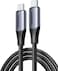 UGREEN USB C Cable 240W 1M,3.2 Gen 2 10Gbps 4K Video Type C to Type C Fast Charger for iPhone 16 Pro Series, iPad, MacBook Pro, Matebook, iPad, Chromebook, Samsung Galaxy S25 Ultra, Huawei P70, Switch