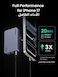 UGREEN Nexode Pro 65W USB-C Charger,Travel Adapter with UK/EU Plug GaN II 3-Port Ultra-Slim Type C Fast Wall Charge Laptop Charging Compatible for MacBook Air,Dell XPS,iPad, iPhone 17,Galaxy S25 Ultra