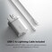 Belkin 25W Power Delivery USB C PPS Wall Charger with Included USB C to Lightning MFi Cable, USB Type C PD Power Adapter PPS enabled fast charger for iPhone 13, 12, Pro, Pro Max, Mini