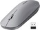 UGREEN Slim Wireless Mouse, 2.4G Connection, Silent, 4000 DPI Adjustable, Compact and Portable, Ultrafast Scrolling, for Office/Home/Study, Compatible with Windows, macOS, iOS, Android, Linux, Grey