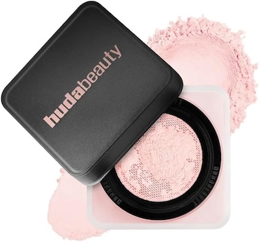 HUDA BEAUTY Original   EASY BAKE   Loose Baking &amp; Setting Powder   Makeup Setting Loose Powder   20g   by BELLA (CHERRY BLOSSON CAKE, 20g (Pack of 1))