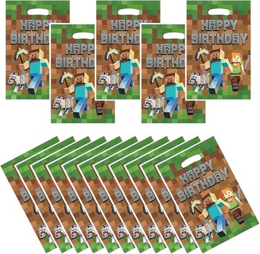 party gift bags 10PCS, supplies, and decorations. Perfect for cartoon parties, ideal for kids, and great for family events, prizes