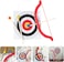 Kids Toys Outdoor Toys 1 Set Kids Bow and Wooden Archery Toy Bow Shooting Game Toy Indoor Outdoor Boys Toys for Kids Boys Girls Children Kids Toys Outdoor Toys