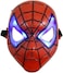 LED Glowing Superhero Halloween Light Spider Man Mask Children's Cartoon Mask Spider-man Toy Glow with Lamp Spiderman Mask