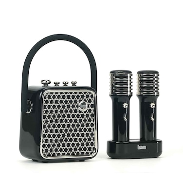 Divoom SongBird SE - Portable Dual Microphone Speaker - BLACK
