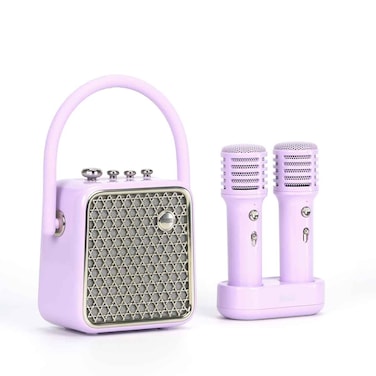 Divoom SongBird SE - Portable Dual Microphone Speaker - PURPLE
