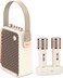 Divoom SongBird HQ 2 Portable Bluetooth Karaoke Speaker (White)