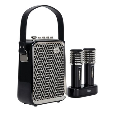 Divoom SongBird HQ 2 Portable Bluetooth Karaoke Speaker (Black)