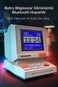 Divoom MiniToo Retro Pixel Bluetooth Speaker - White
