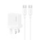 USAMS CC227 20W Fast Charging Charger Set