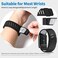 specton   Comfort Durable Silicone Wristband Compatible with WHOOP 4.0 Band, Soft Silicone Sports Loop Strap for Men &amp; Women, with U Shapped Connector Light Grey Black