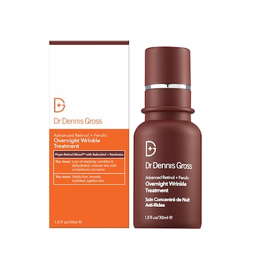 Dr. Dennis Gross Advanced Retinol + Ferulic Overnight Wrinkle Treatment: Visibly Firm, Restore Hydration &amp; Reduce the Look of Wrinkles, 1 oz