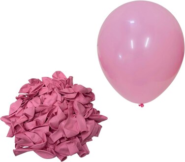 Pastel Pink Balloons 40Pcs Natural Rubber Latex 12inch PASTEL Quality Pink Balloons
