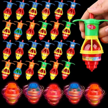 Party Favors For Kids Birthday Giveaways- 20Pcs Top Glow In The Dark Return Gifts For Birthday Party Kids Birthday Gift Bulk/Mini Toys Boys And Girls Party Favors For Kids