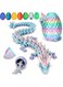 3D Printed Dragon Egg Mystery Crystal Dragon Egg Fidget Toy Surprise