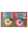 2PCS Squishy Toys Novelty Decompress Toys Squeeze Donut Stress Ball Pinch PVC Sensory Toy