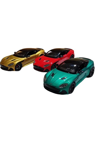 Pullback Aston Martin Die-Cast 1:22 Scale Asstd. 2201A-6
