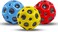 3 Pack Space Moon Balls, Super High Bouncing Ball, Pop Sounds Meteor Space Ball, Pop Bouncing Ball Rubber Bounce Ball for Kids Adults, Sport Training Ball for Indoor and Outdoor