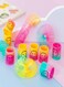 110 PCS Party Favors for Kids Pink Goody Bags with Bulk Toys for Classroom Rewards Carnival Prizes Birthday Party Pinata Stuffers Goodie Bag Filler Treasure Box Return gifts for Boys and Girls