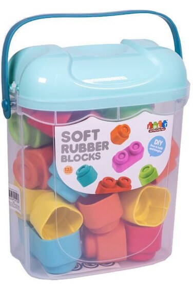 JDLT Soft Rubber Bulding Blocks 25-Pcs 6089