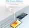 Promate iPhone Charger, Fast Charging 20W Power Delivery Wall Charger With 1.5M Lightning Cable, Quick Charge 3.0 USB Port And Adaptive Fast Charging For iPhone 12,12 Pro,Galaxy S21/S21+, White