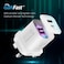 Promate GaN USB-C Charger, Ultra-Compact 33W USB-C Power Delivery Wall Charger with Fast 22.5W QC 3.0 Charging Port, Adaptive Smart Charging and Short-Circuit Protection, PowerPort-33 White