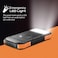 Promate Solar Power Bank, Portable 10000mAh Battery Charger with IP65 Water Resistant, 10W Qi Charger, 20W USB-C Power Delivery, QC 3.0 Port, 5V/2A USB Port and 300lm LED Light SolarTank-10PDQi