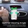Promate Magnetic Car Mount, Universal Cradleless AC Vent Phone Holder with 360-Degree Rotatable Design, Low Vibration, Anti-Slip Grip and Metal Ring Plate for iPhone 13, Samsung S22, VentMag-XL Black