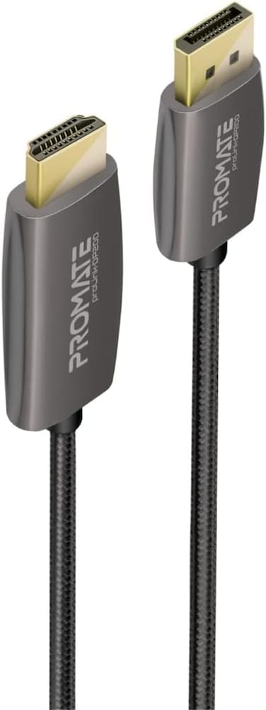 Promate DisplayPort To HDMI Cable 2m Black