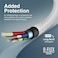 Promate USB-A to Lightning Cable, Durable 10W USB-A to Lightning Charger with 480 Mbps Data Transfer, 10000 Bend Test and 100 cm Anti-Tangle Silicone Cord For iPhone 14, iPad, AirPods Pro, White