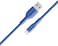 Promate USB-A To Lightning Cable, Durable 10W USB-A To Lightning Charger With 480 Mbps Data Transfer, 10000 Bend Test And 100cm Anti-Tangle Silicone Cord For iPhone 14, iPad, XCord-Ai Navy